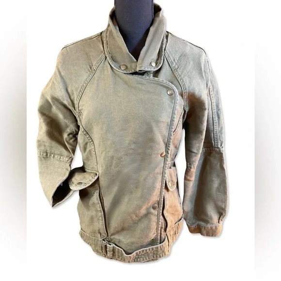 WILFRED Free Artizia Women’s Utility Dab Olive Green Army Green Size Medium - Picture 2 of 12